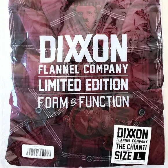 DIXXON Flannel CHIANTI Limited Edition Flannel Shirt - Men's L - Picture 6 of 8